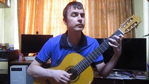 Аве Мария - Д. Каччини. Сыграно на гитаре с чувством и нежностью.