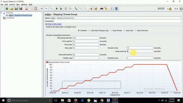 Jmeter Advanced Tutorial : Learn Stepping Thread in 5 minutes