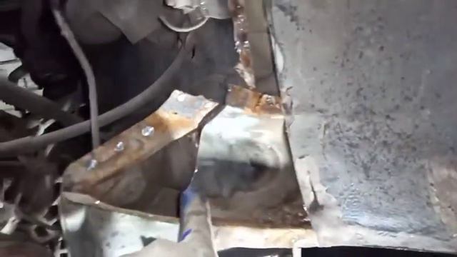 Замена лонжерона