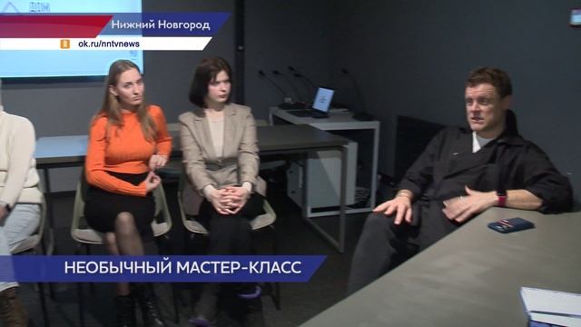 Генеральный продюсер ННТВ Александр Романов провел мастер-класс для участников «Новых кадров»
