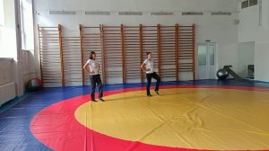 Ритмика. Высокий шаг.