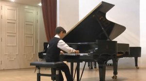 Ф Лист  Юношеский этюд C dur