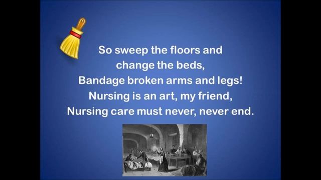 Florence Nightingale, the lady with the lamp. смотреть онлайн