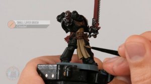 How to Paint a Black Templar Crusader Primaris Marine.