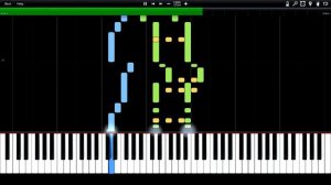 German Military Song - Schwarzbraun ist die Haselnuss Synthesia Piano MIDI //BararaikaStronk