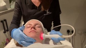 Real Hydrafacial ASMR (Water micro dermabrasion, AHA exfoliation, peptide infusion, microcurrent)