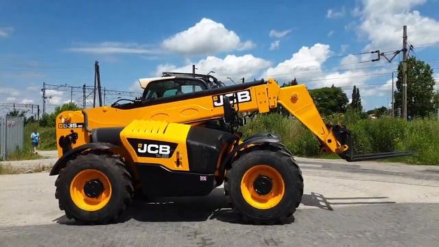 Обзор закупка_Tелескопический погрузчик JCB 535-95