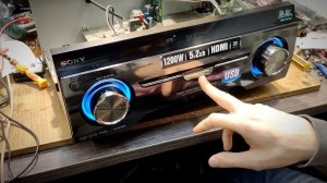 Принесли в ремонт рабочий усилитель SONY