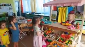 "Магазин" - сюжетно - ролевая игра в средней группе #детскийсад1