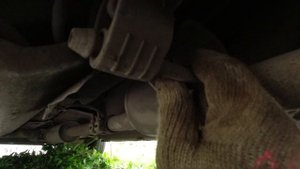 Ремонт глушителя рено логан своими руками