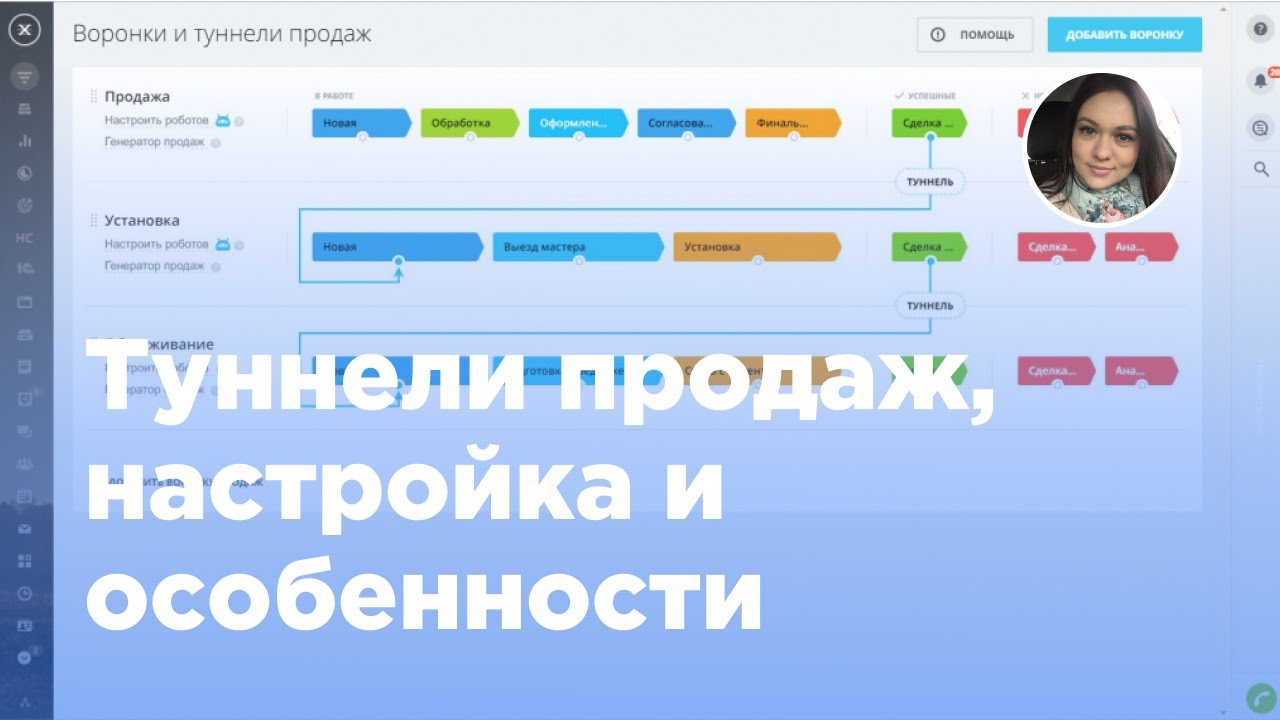 Установить продаж. Воронки и туннели продаж битрикс24. Тоннель продаж Битрикс. Примеры воронок продаж в Битриксе. Как создать воронку продаж в битрикс24