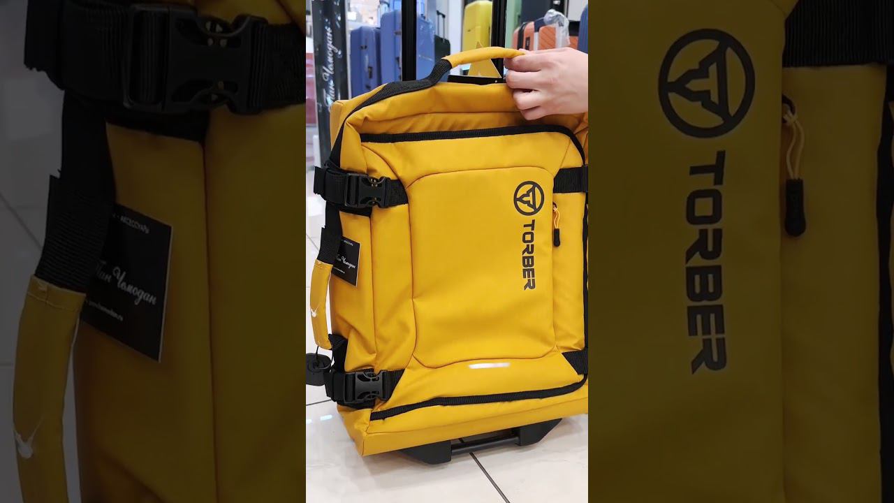 Недорогая и функциональная сумка на колёсах  #travel #багаж #suitcase #bag