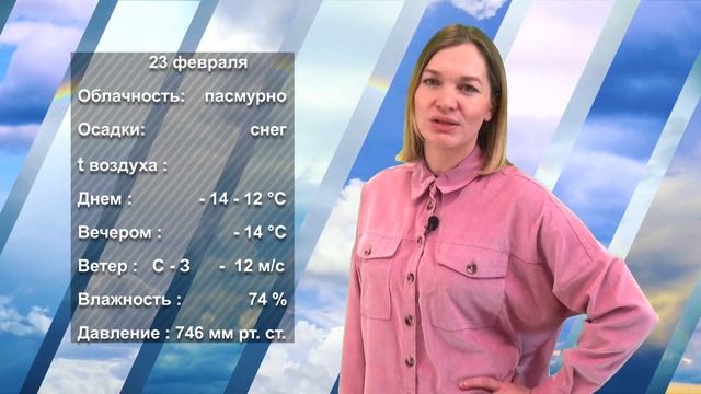 ПОГОДА НА ЗАВТРА. 22.02.2023 смотреть онлайн