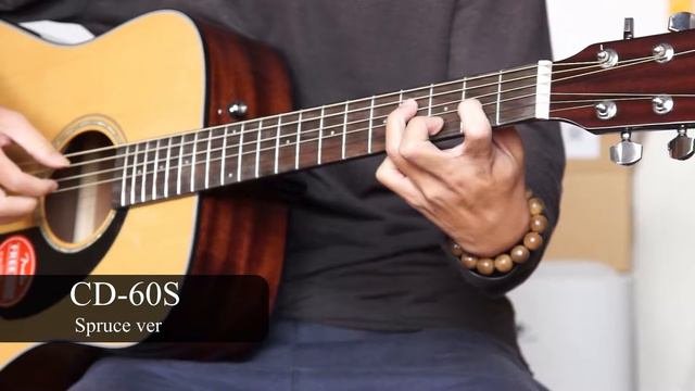 雲杉 VS 桃花心木/Fender CD-60S VS Fender CD-60SCE All Mahogany