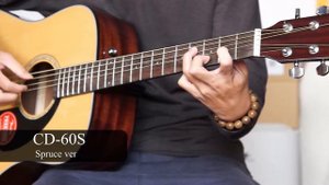 雲杉 VS 桃花心木/Fender CD-60S VS Fender CD-60SCE All mahogany
