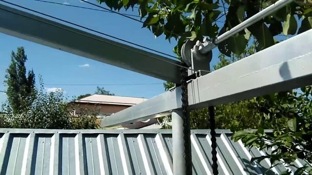 Складной навес или маркизы своими руками.