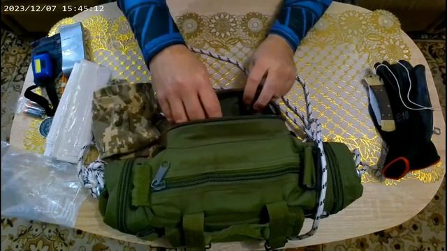 обзор сумки грибника