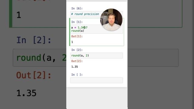 Точность округления round в #Python #SurenPyTips