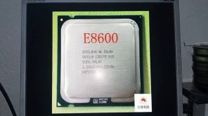 ESPECIFICAÇAO PROCESSADOR INTEL CORE 2 DUO E8600