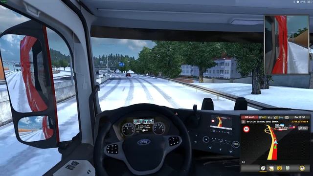 ETS2 Euro Truck Simulator 2 Mit Ford F Max unterwegs! 2020 12 24 смотреть онлайн