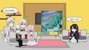 Ashtarte react to her future life as Shinsha+Rimuru |Gacha reaction| [AU]