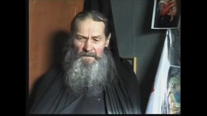Схиархимандрит Иона Игнатенко Одесса 2004  В келии старца (Обрезка)