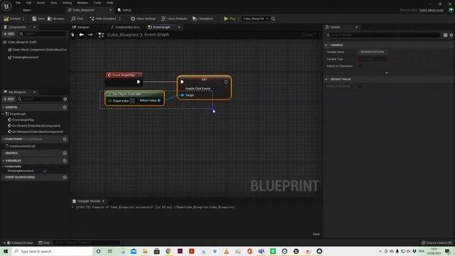 ENABLE CLICK EVENTS - UNREAL ENGINE - UE4 - UE5