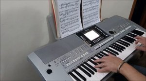 Matia bazar - Brivido caldo 2000 Yamaha PSR Keyboard synth piano flute