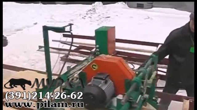 Двухпильный кромкообрезной станок Алтай 011 купить смотреть онлайн