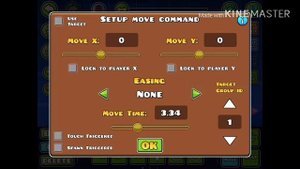 GD быстрый гайд как работает триггер move для новичков