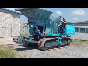 Японская щековая дробилка Komatsu BR200J