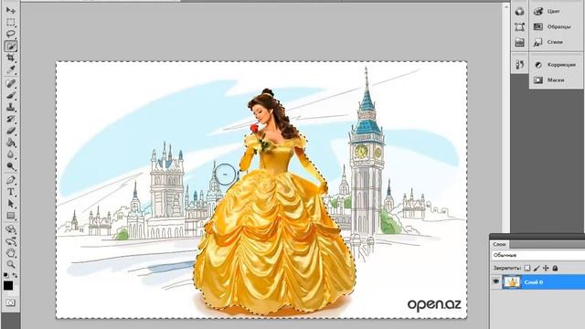 Как перемещать после быстрого выделения в фотошопе cs5 смотреть онлайн