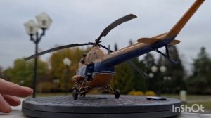 Модель вертолёта Ми-2 в 50 масштабе.