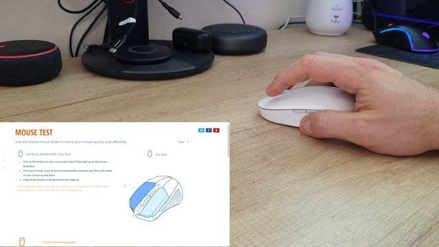 Xiaomi Mi Dual Mode Wireless Mouse Silent WORKS GREAT...