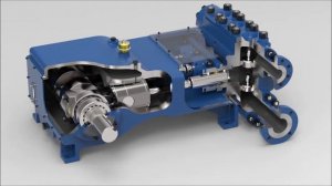 Dawson Downie Horizontal Triplex Plunger Pump