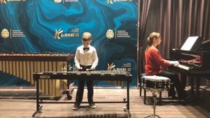 Мажаев Георгий, Классические ударные инструменты (ксилофон, малый барабан), Младшая группа  "A"