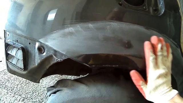 Рено Логан #Шпатлевание#Грунтование#Антигравий#Часть2 смотреть онлайн