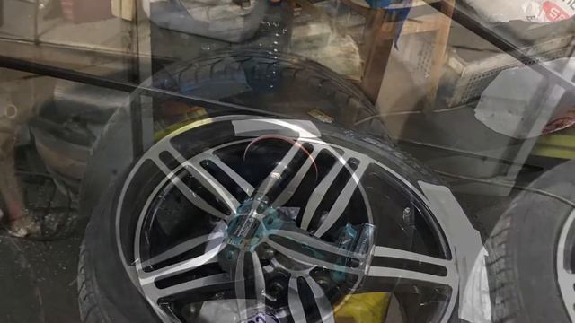 Поэтапная полировка дисков на BMW