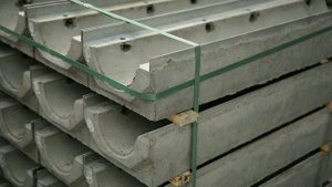 Энергомонолит. Бетонные водоотоводные лотки.