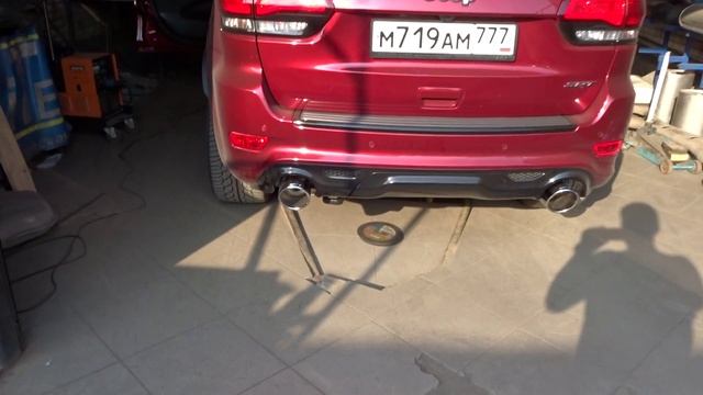 тюнинг выхлопной системы JEEP SRT