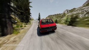 Overconfident Driver Crashes #16 - BeamNG Drive | CrashBoomPunk