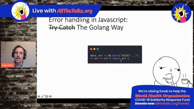 New Async Javascript error handling - Jorge Marin