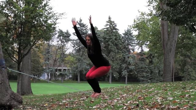 A Transformational Journey - Slacklining with Kendra Charts смотреть онлайн