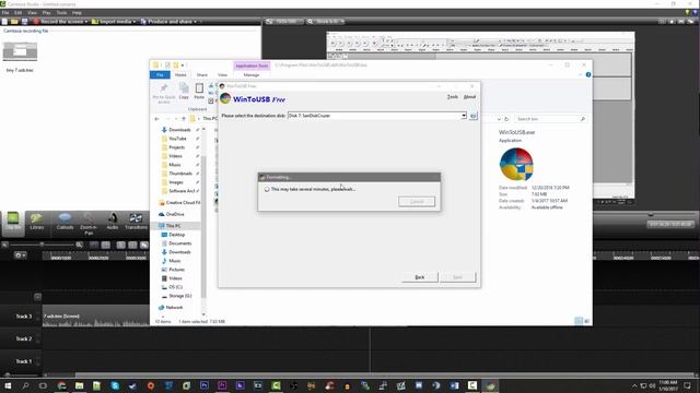 Installing Windows 7 on a 4GB USB Drive (Tutorial) смотреть онлайн