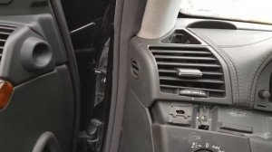 Установка панели (торпеды) мерседес w220 ньюансы.