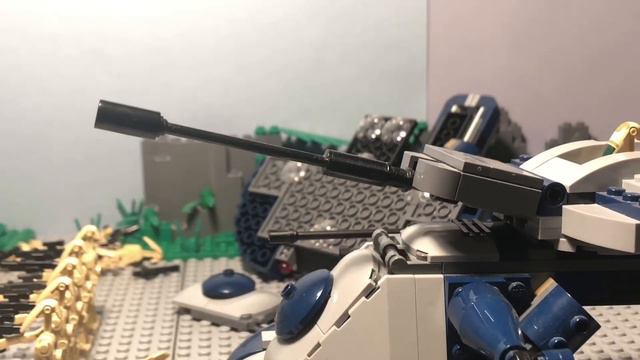 LEGO Star Wars: A 187th Legion Battle (Stop motion)