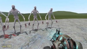 GARFIELD VS SCP-096!!! Garrys Mod Sandbox