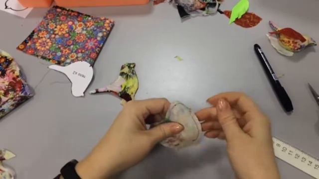 Онлайн мастер класс для детей "Птичка из ткани своими руками" смотреть онлайн