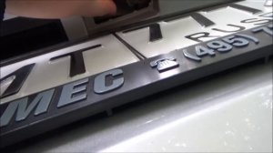 Подсветка номера.