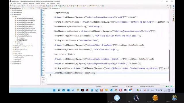 [Selenium Java] Bài 16: Thực hành các module Configuration trên hệ thống OpReddy (Part 1) смотреть онлайн